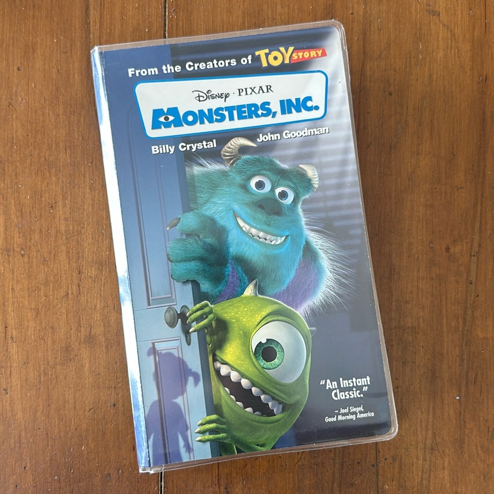 Monsters Inc. VHS
